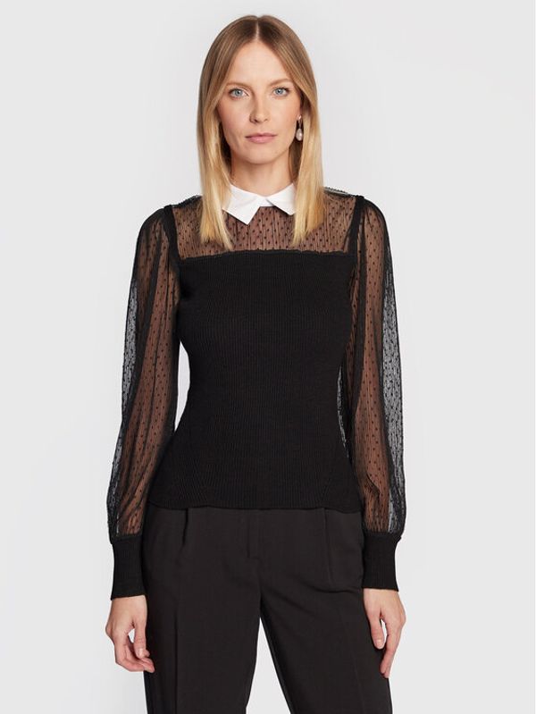 Morgan Morgan Блуза 222-MZANA Черен Regular Fit