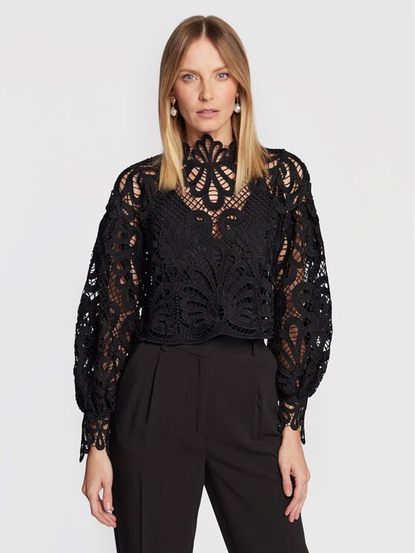 Morgan Morgan Блуза 222-OSLO Черен Regular Fit