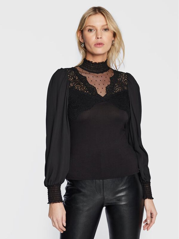 Morgan Morgan Блуза 222-TONY Черен Regular Fit