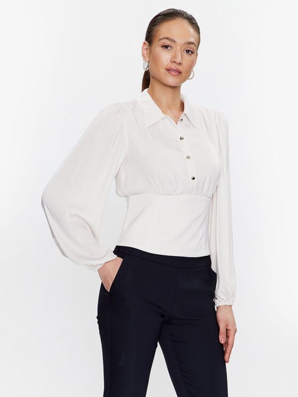 Morgan Morgan Блуза 231-OVIVA Екрю Regular Fit