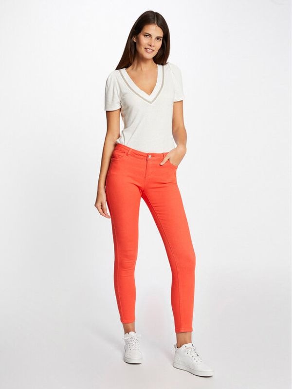 Morgan Morgan Дънки 211-PETRA1 Оранжев Skinny Fit