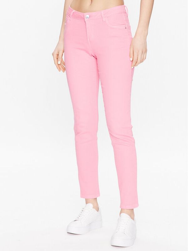 Morgan Morgan Дънки 211-PETRA1 Розов Skinny Fit