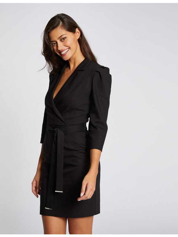 Morgan Morgan Ежедневна рокля 211-RAOLI.F Черен Slim Fit