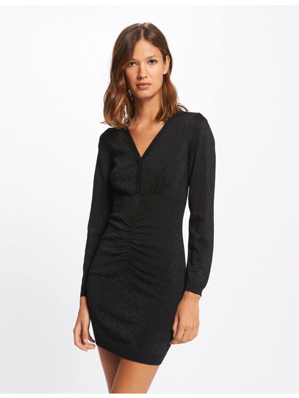 Morgan Morgan Ежедневна рокля 212-RMCOOL Черен Slim Fit