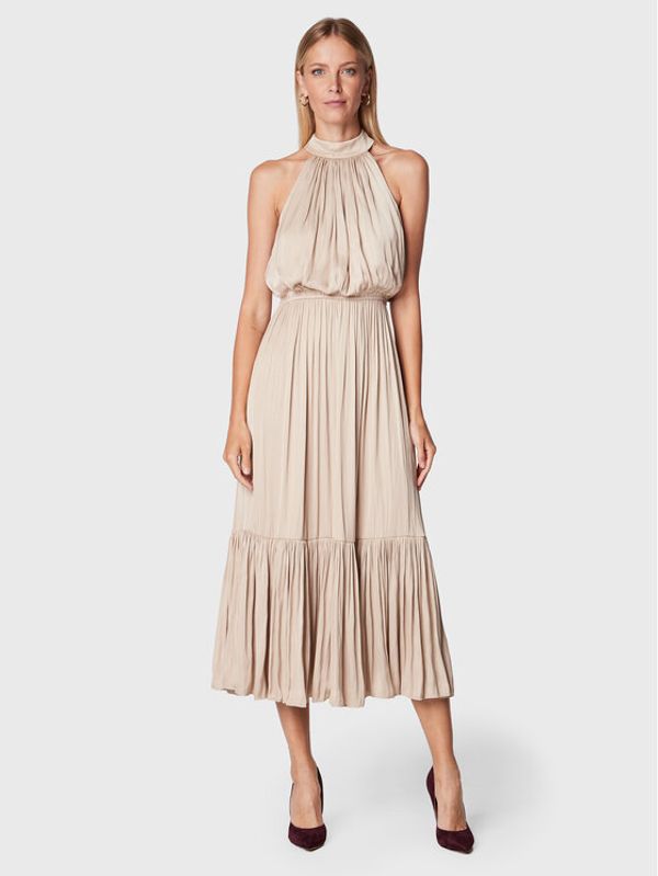 Morgan Morgan Ежедневна рокля 222-RAMAGE Бежов Regular Fit