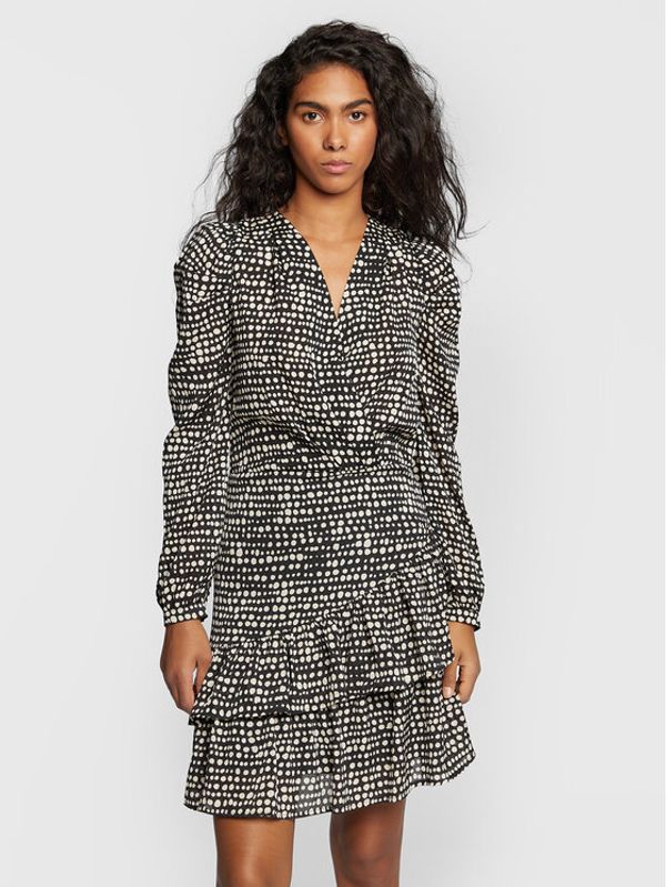 Morgan Morgan Ежедневна рокля 222-RDOTA.F Черен Regular Fit