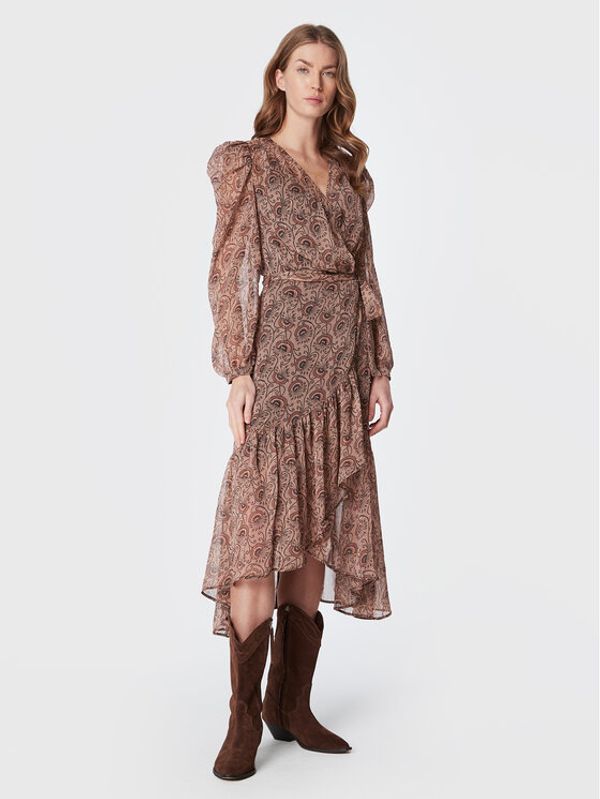 Morgan Morgan Ежедневна рокля 222-ROLMI.F Кафяв Regular Fit