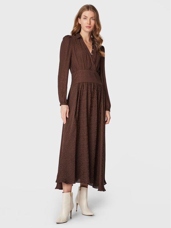 Morgan Morgan Ежедневна рокля 222-RONEW Кафяв Regular Fit