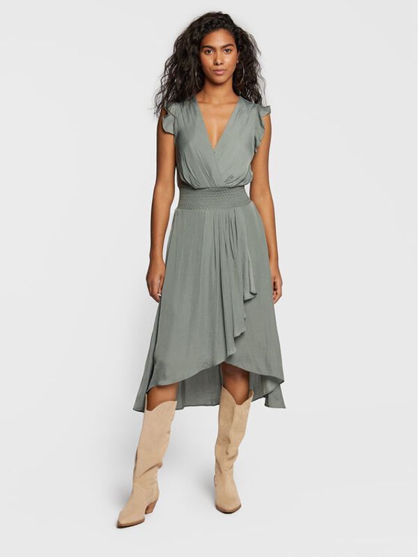 Morgan Morgan Ежедневна рокля 222-RWALLY Зелен Regular Fit