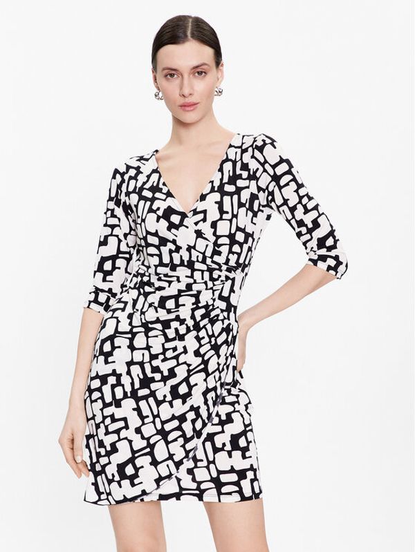 Morgan Morgan Ежедневна рокля 231-RLOLA Екрю Slim Fit