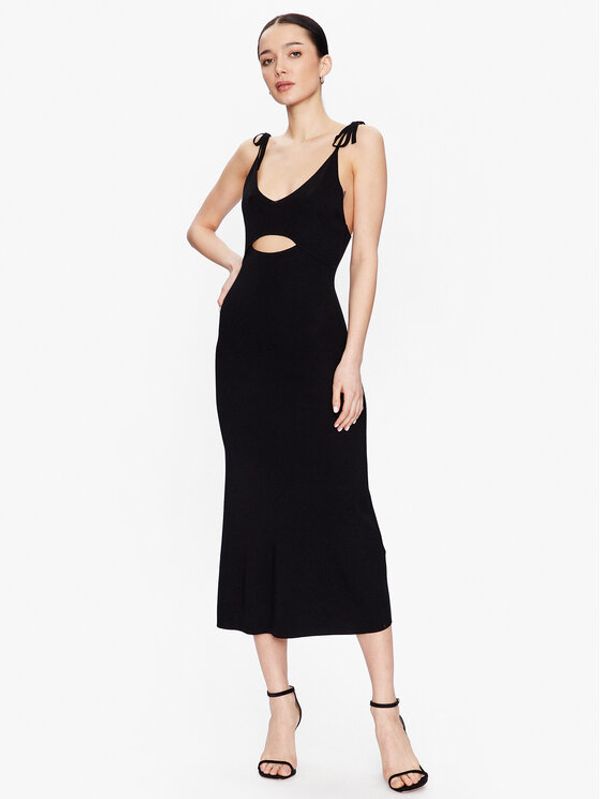 Morgan Morgan Ежедневна рокля 231-RMIVE Черен Slim Fit