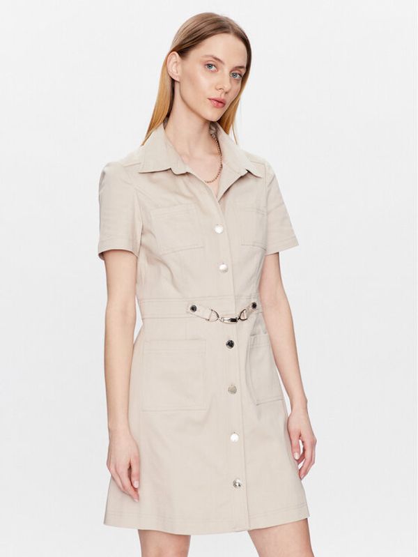 Morgan Morgan Ежедневна рокля 231-ROSABA Бежов Regular Fit