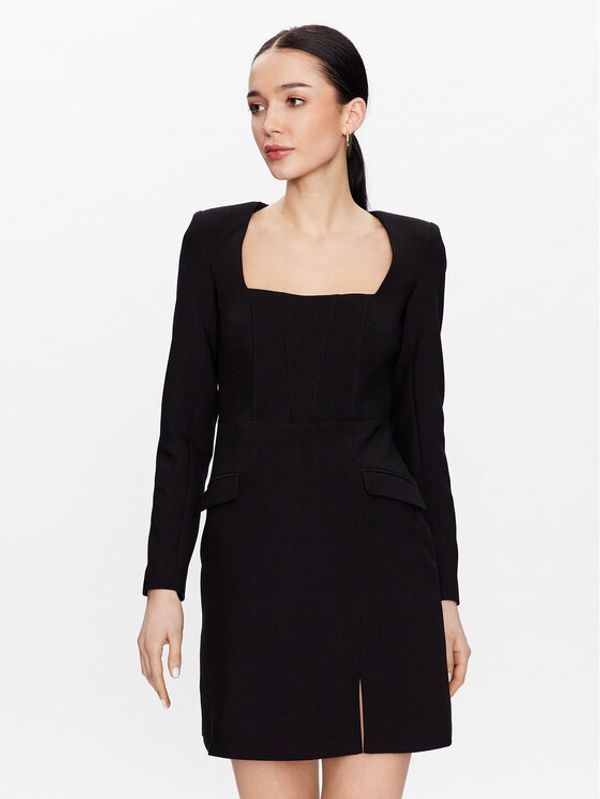 Morgan Morgan Ежедневна рокля 231-RZUMBA.F Черен Regular Fit