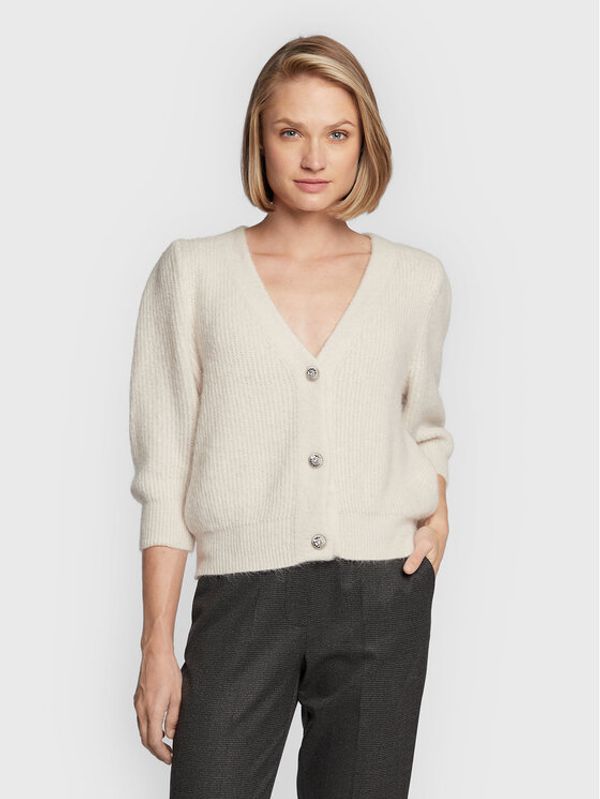 Morgan Morgan Кардиган 222-MYA Бежов Regular Fit