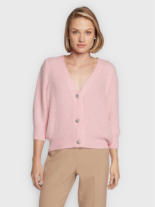 Morgan Morgan Кардиган 222-MYA Розов Regular Fit