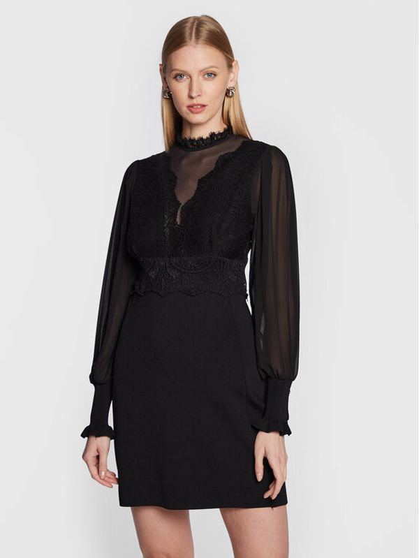 Morgan Morgan Коктейлна рокля 222-RMJIJI Черен Regular Fit
