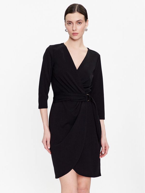 Morgan Morgan Коктейлна рокля 231-RDIS Черен Slim Fit