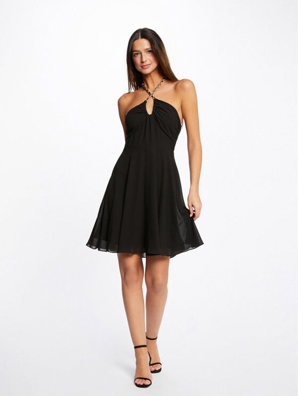 Morgan Morgan Лятна рокля 231-ROLLY Черен Regular Fit