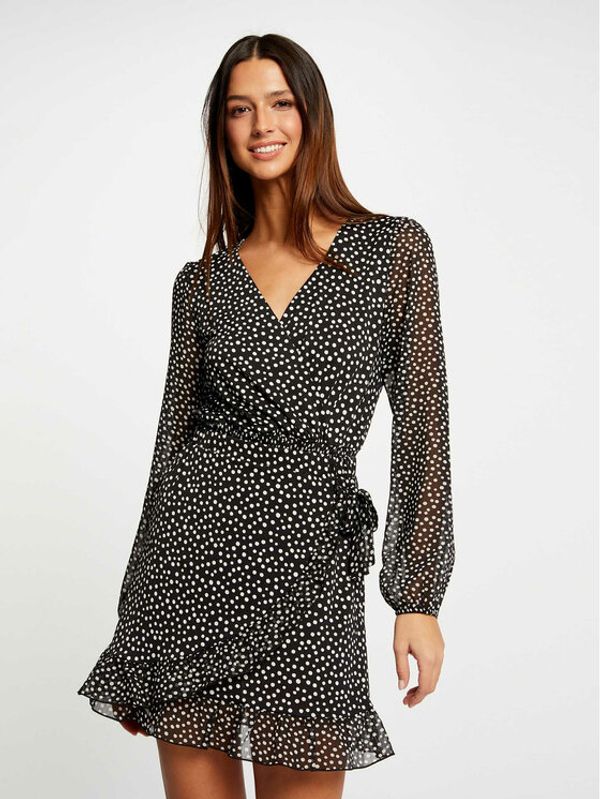 Morgan Morgan Мини пола 231-JLOIS Черен Regular Fit