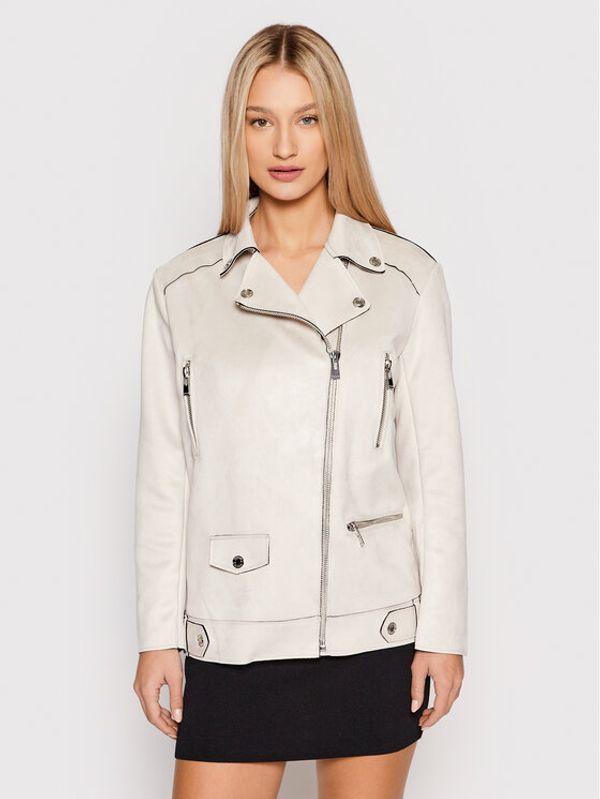 Morgan Morgan Преходно яке 221-GALINA Бежов Relaxed Fit