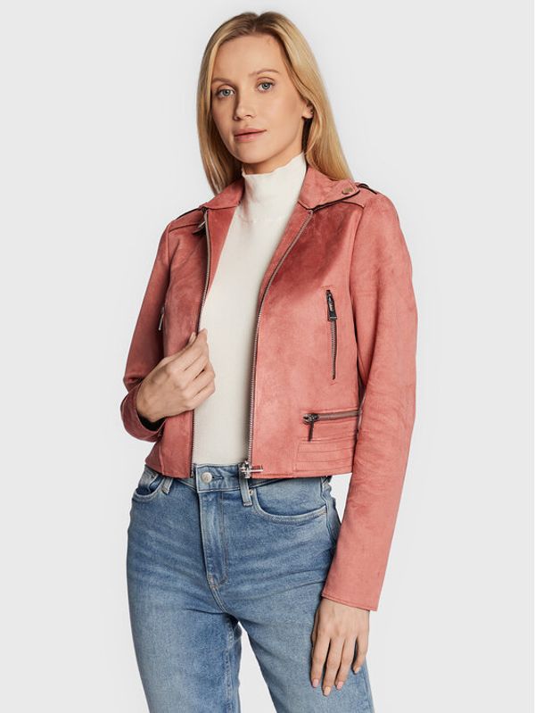 Morgan Morgan Преходно яке 222-GSUD Розов Regular Fit