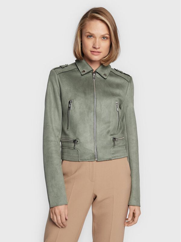 Morgan Morgan Преходно яке 222-GSUD Зелен Regular Fit