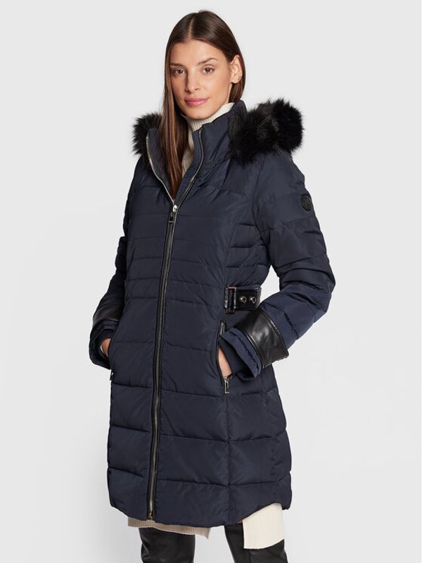 Morgan Morgan Пухено яке 222-GNINI Тъмносин Regular Fit