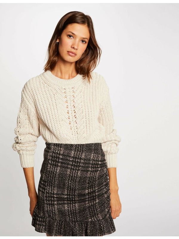 Morgan Morgan Пуловер 212-MPISTE Бежов Regular Fit