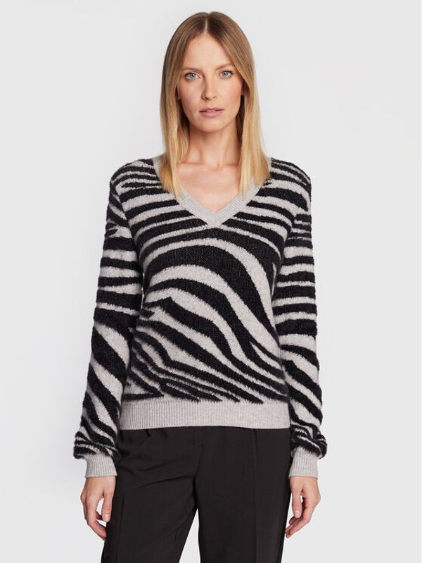 Morgan Morgan Пуловер 222-MSAFRAN Сив Regular Fit