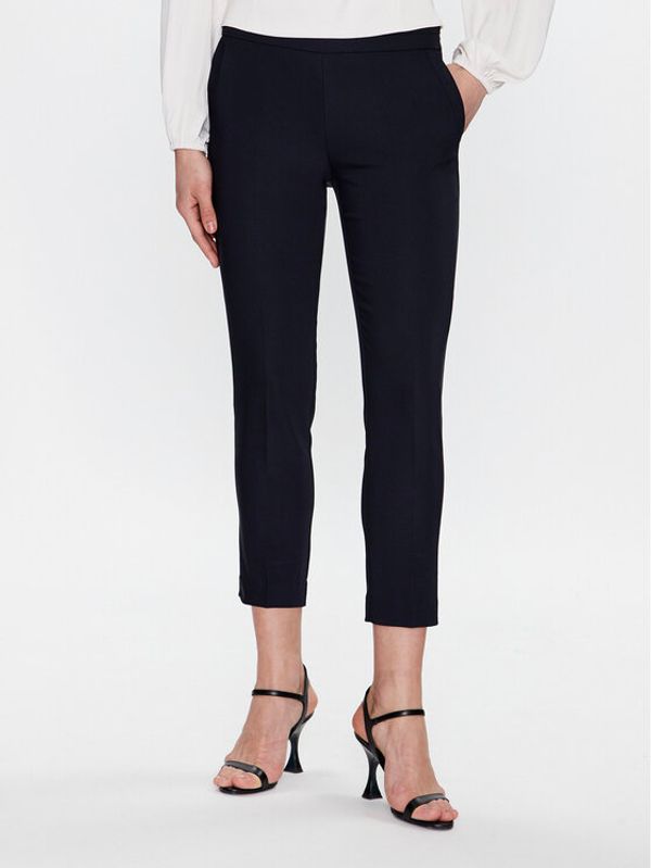 Morgan Morgan Текстилни панталони 211-PROSY.F Тъмносин Slim Fit