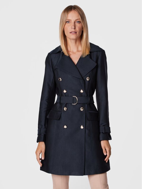 Morgan Morgan Тренч 222-GIMAK Тъмносин Regular Fit