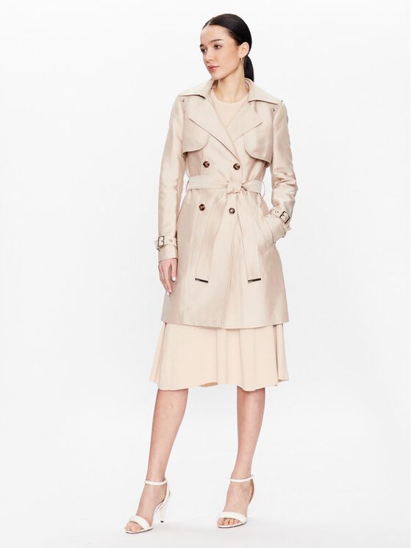 Morgan Morgan Тренч 231-GIKAEL Бежов Regular Fit