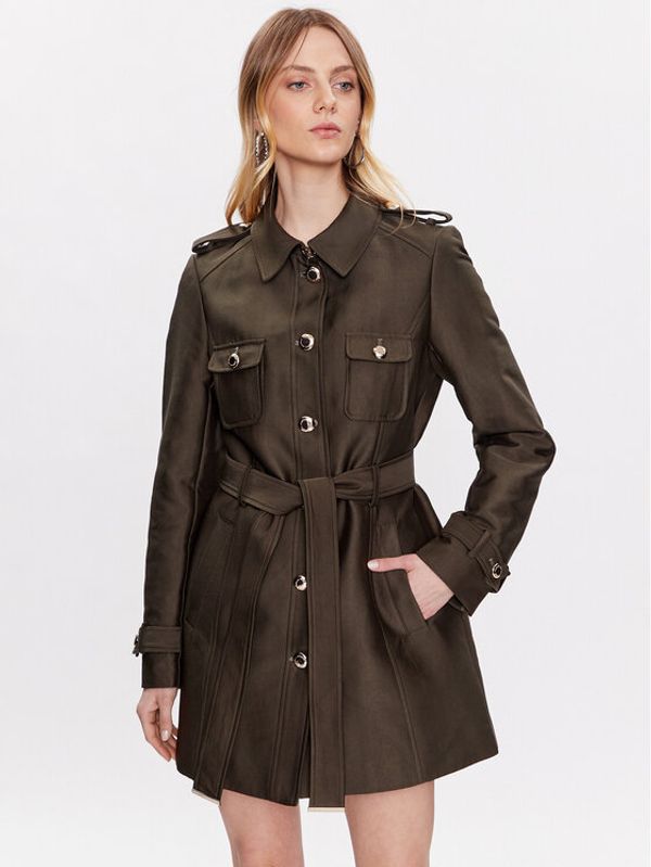 Morgan Morgan Тренч 231-GOLIAM Зелен Regular Fit