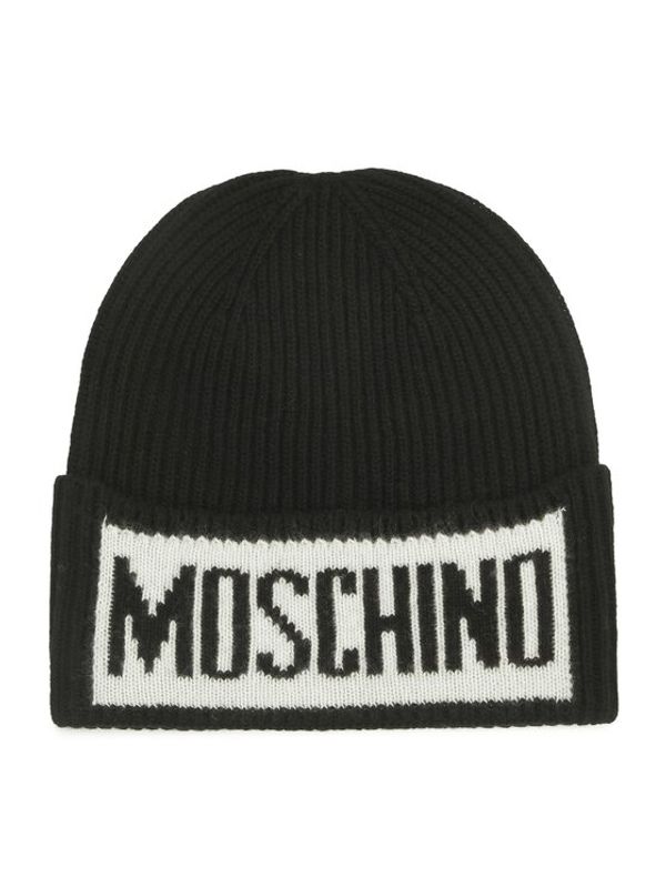 MOSCHINO MOSCHINO Шапка 60077 0M5540 Черен