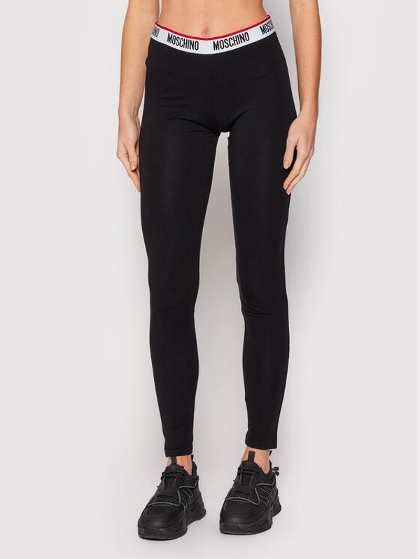 MOSCHINO Underwear & Swim MOSCHINO Underwear & Swim Долнище на пижама 4327 9003 Черен Slim Fit