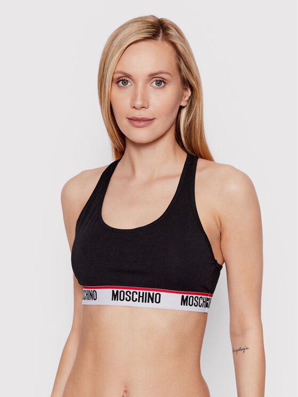 MOSCHINO Underwear & Swim MOSCHINO Underwear & Swim Сутиен-топ 6809 9003 Черен