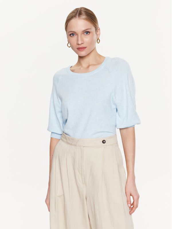 Moss Copenhagen Moss Copenhagen Блуза 17527 Син Basic Fit