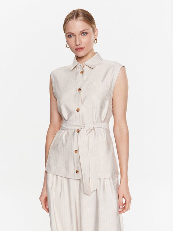 Moss Copenhagen Moss Copenhagen Блуза Joanita 17335 Бежов Regular Fit