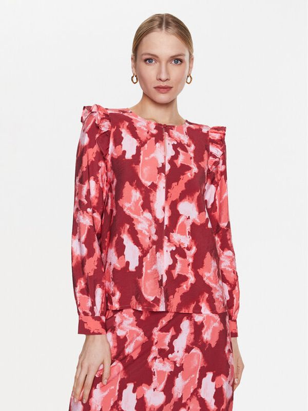 Moss Copenhagen Moss Copenhagen Блуза Magnella 17253 Розов Regular Fit