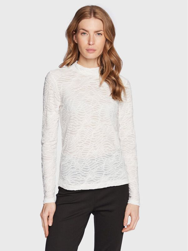 Moss Copenhagen Moss Copenhagen Блуза Maleka 17089 Бял Regular Fit