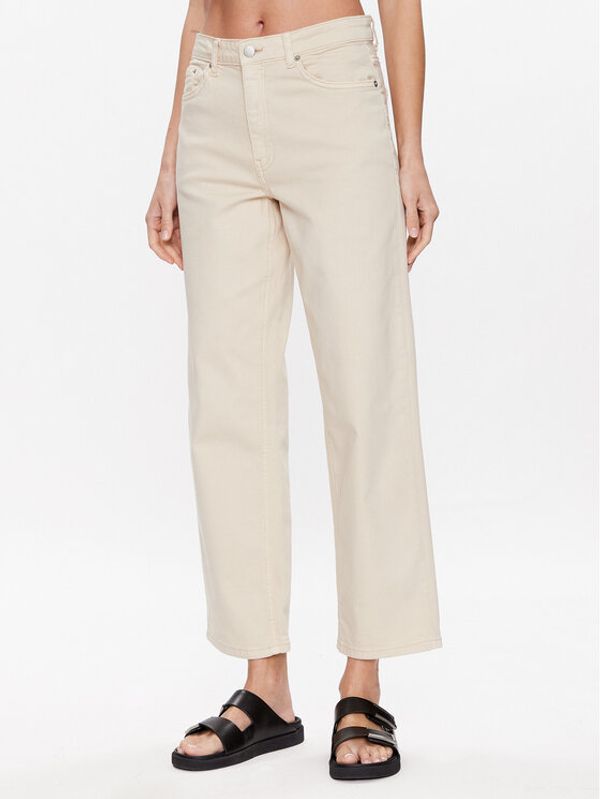 Moss Copenhagen Moss Copenhagen Дънки Melana 17307 Бежов Straight Leg