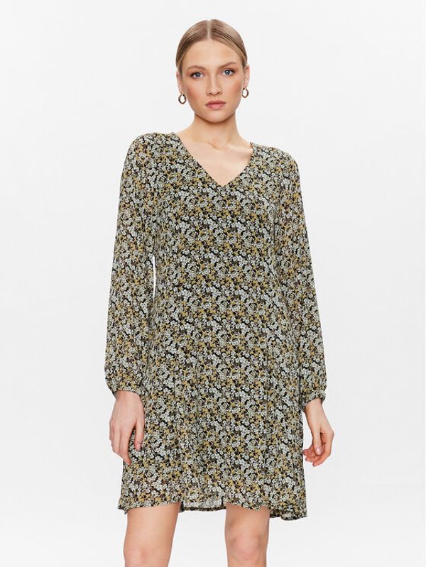 Moss Copenhagen Moss Copenhagen Ежедневна рокля 17271 Син Basic Fit