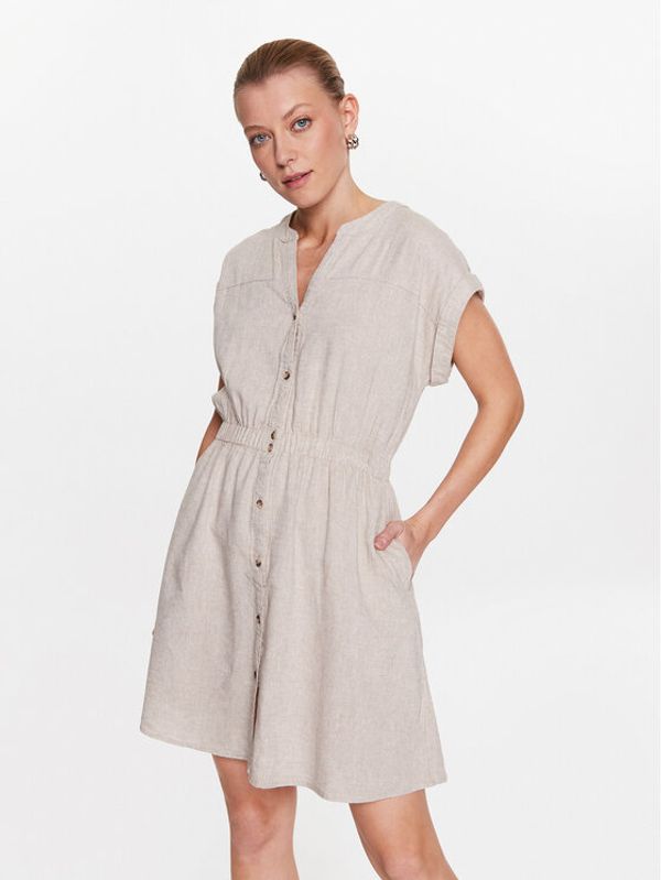 Moss Copenhagen Moss Copenhagen Ежедневна рокля 17502 Бежов Basic Fit