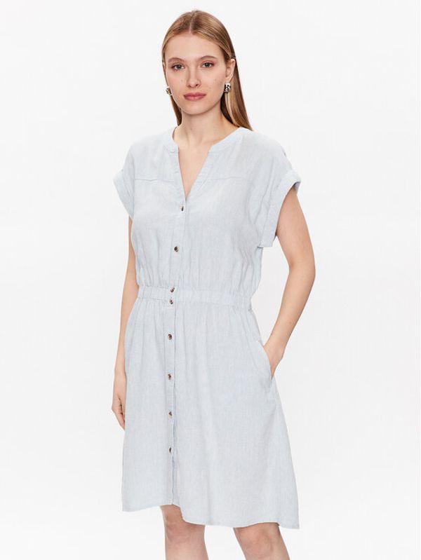 Moss Copenhagen Moss Copenhagen Ежедневна рокля 17502 Син Basic Fit