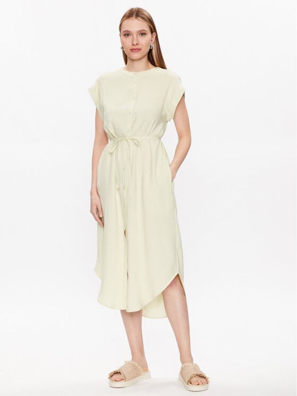 Moss Copenhagen Moss Copenhagen Ежедневна рокля 17528 Зелен Basic Fit