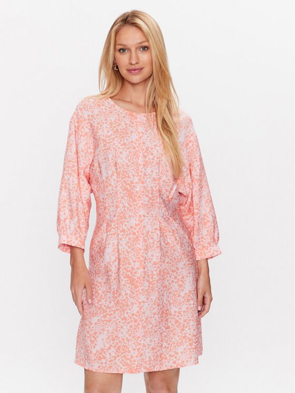 Moss Copenhagen Moss Copenhagen Ежедневна рокля 17530 Розов Basic Fit