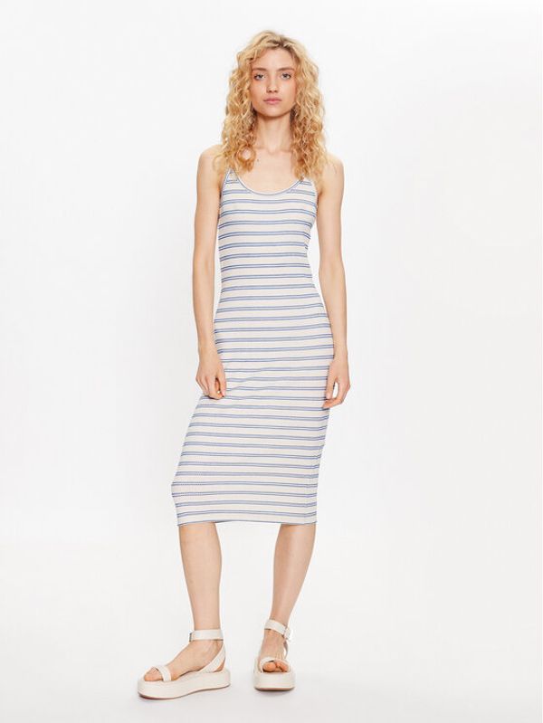 Moss Copenhagen Moss Copenhagen Ежедневна рокля 17607 Цветен Basic Fit