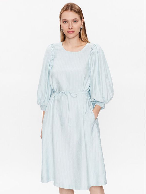 Moss Copenhagen Moss Copenhagen Ежедневна рокля Joanita 17337 Син Regular Fit