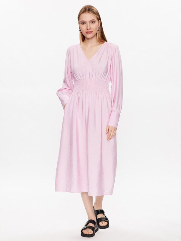 Moss Copenhagen Moss Copenhagen Ежедневна рокля Karrie 17262 Розов Regular Fit