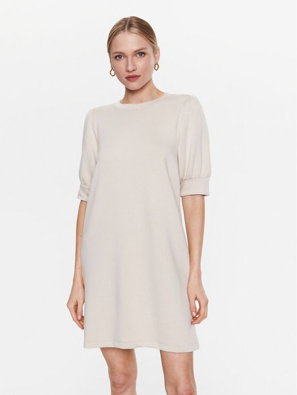 Moss Copenhagen Moss Copenhagen Ежедневна рокля Petine 17222 Екрю Regular Fit